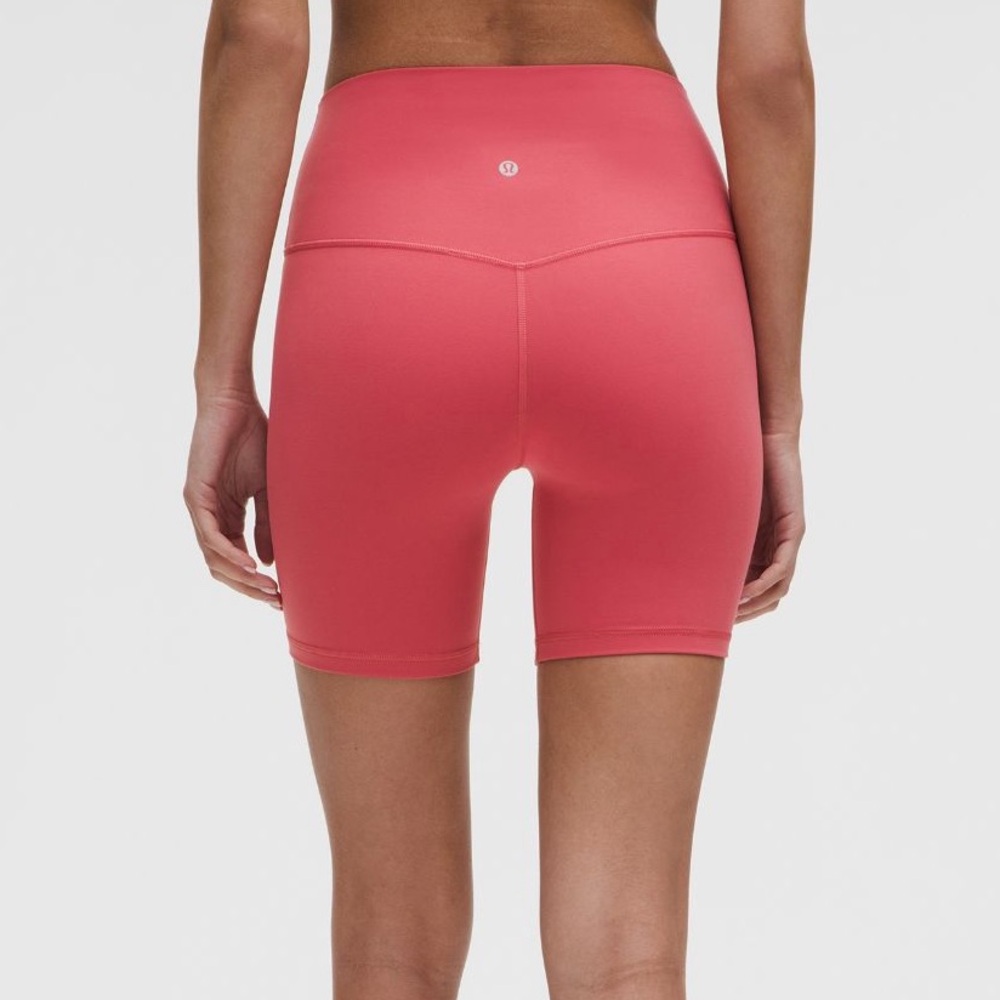 Lululemon Align shorts Dessert red Sz 2 - Picture 2 of 3